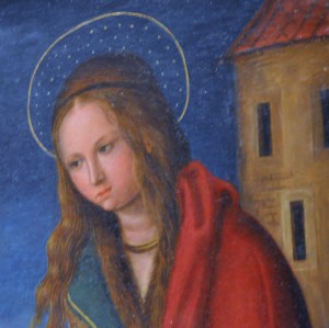 Barbara von Nikomedien hatte wenig Grund zur Freude: Ihr Vater sperrte sie, weil sie sich ihm nicht fügen wollte, in einen Turm. Der ist seitdem das Erkennungszeichen der Heiligen. 